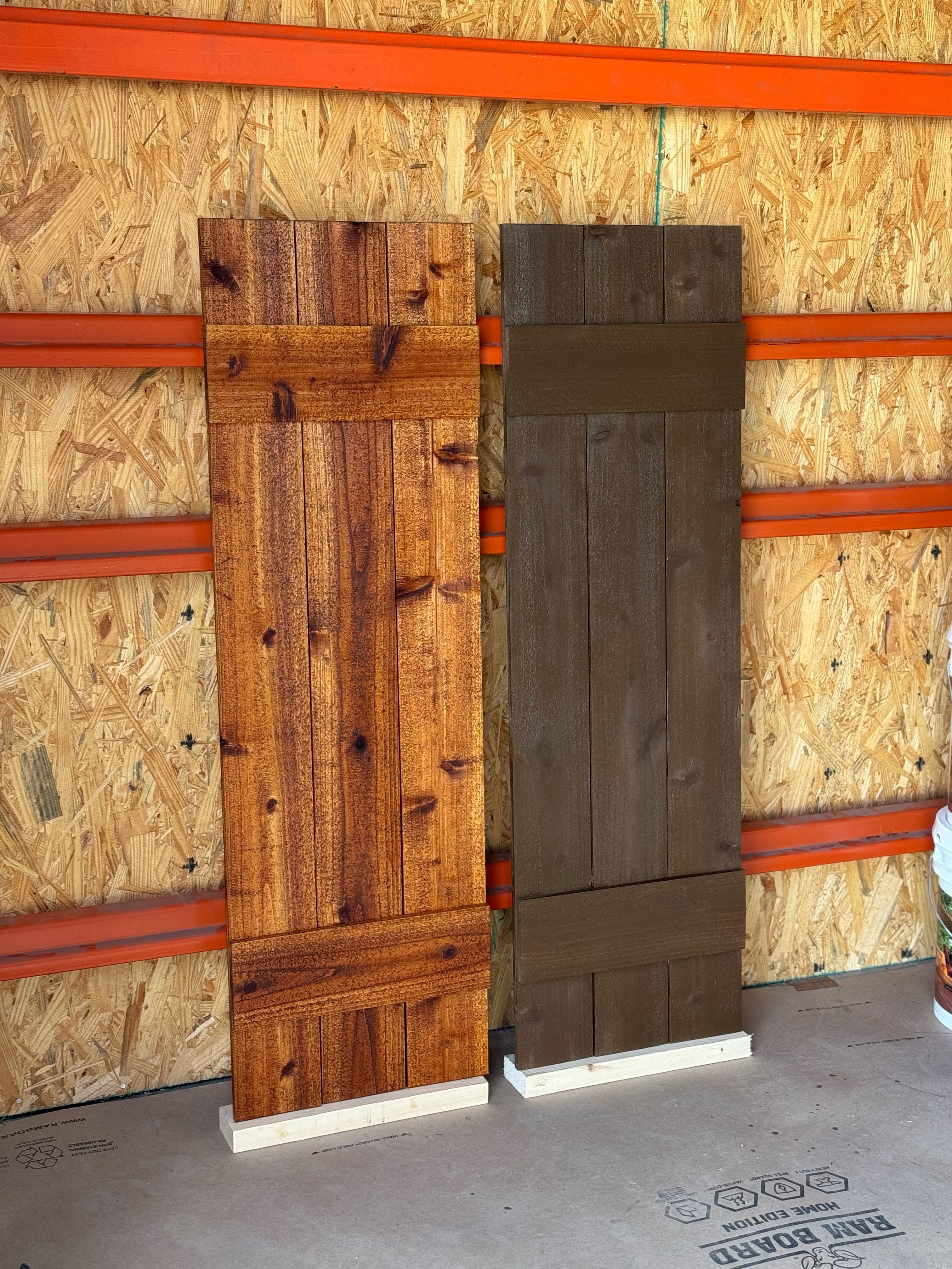 Custom Wood Shutters