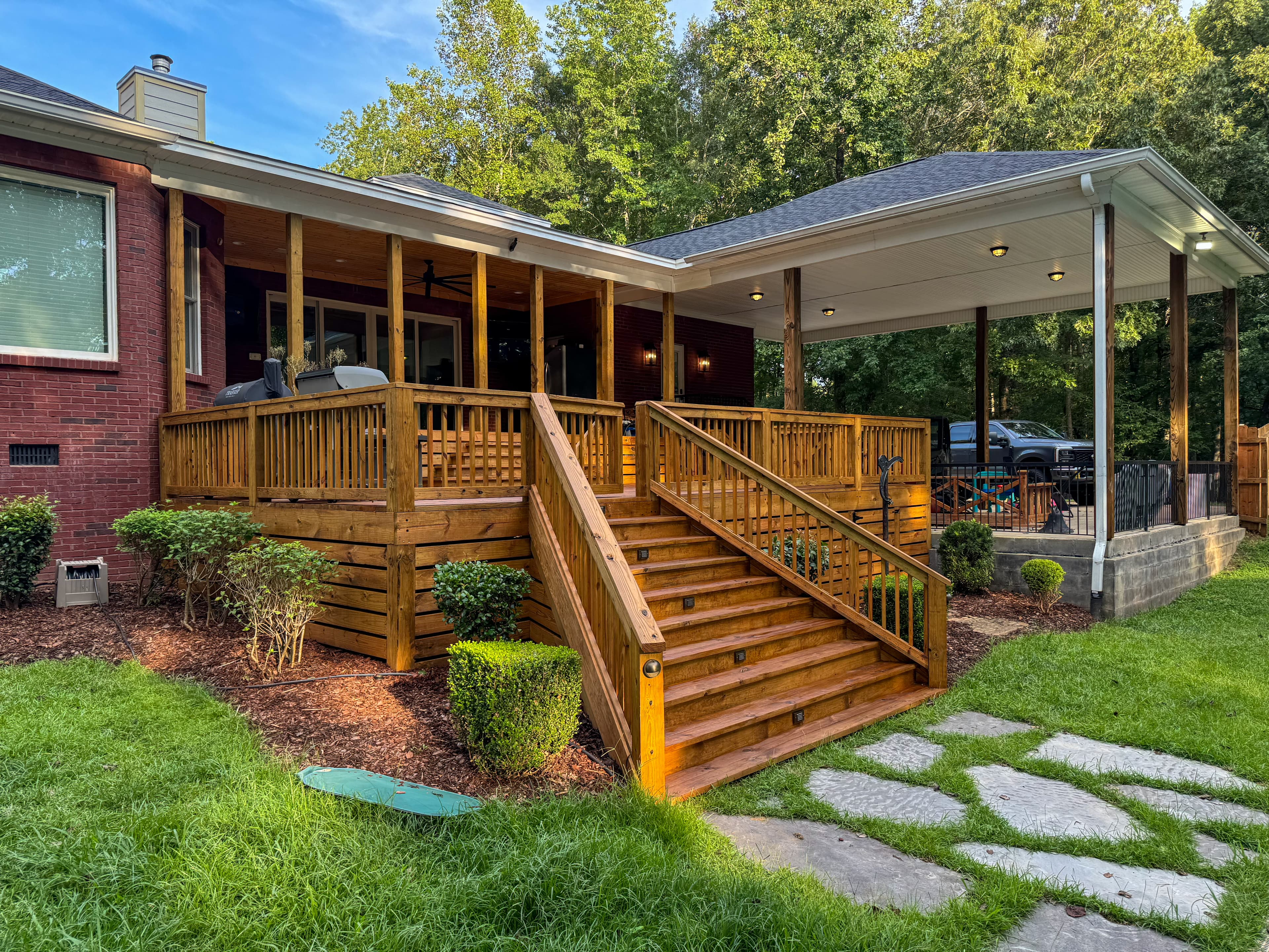 Professional deck staining by AFR Stain & Seal