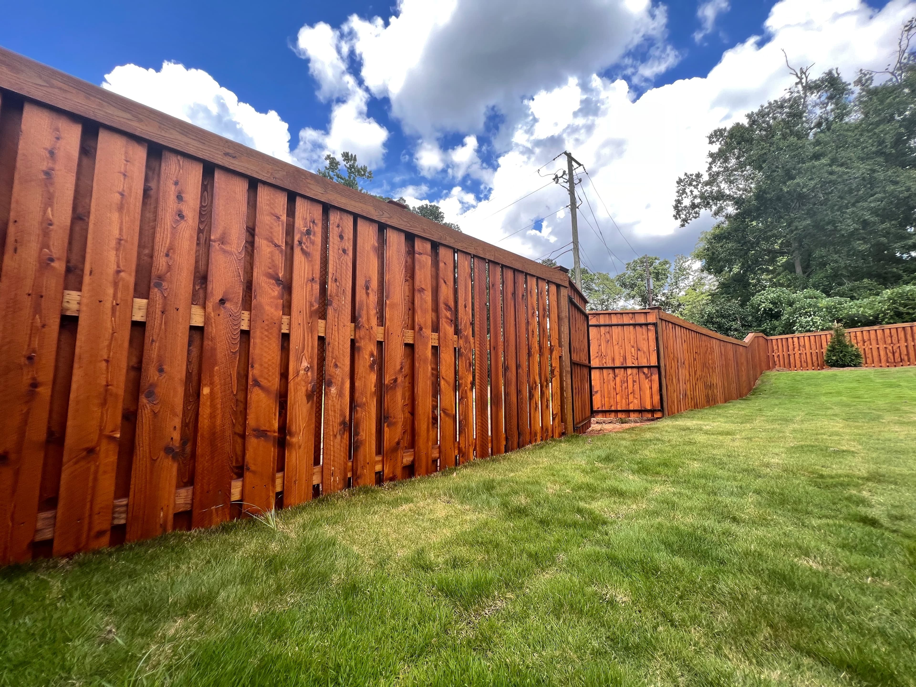 Fence Staining in Montgomery, AL